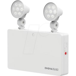 ENOVALITE ELED 200108 - Luz de ruta de escape Twin-Spot 6W, luz de emergencia