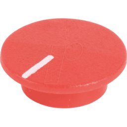 CLIFF CL1768 - Tapa, Ø 19 mm, rojo, línea blanca