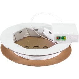 LOGILINK FB4LC30 - Caja de conexiones FTTH, 2 LCD/APC, con cable de conexión