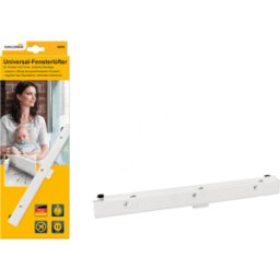 SCHELLENBERG AS 46600 - Ventilador de ventana universal, blanco