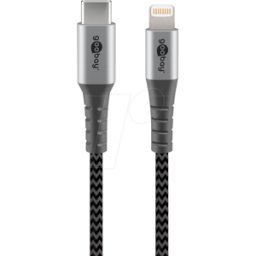 GOOBAY 49270 - Cable de carga y sincronización USB-C™ Lightning de