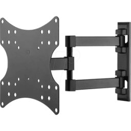 GOOBAY 49715 - TV montaje en pared, inclinable, giratorio, 23 "- 42", negro