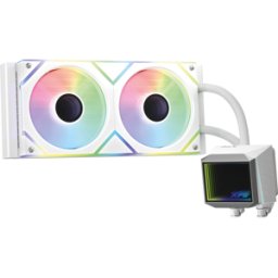 ADATA XPG 52428 - XPG LEVANTE II 240, 2x120 mm, ARGB, blanco
