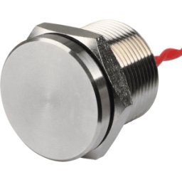 APEM PIEZO19 STAHL - Sonda piezoeléctrica, Ø 22/19 mm, 1x ENCENDIDO, acero inoxidable