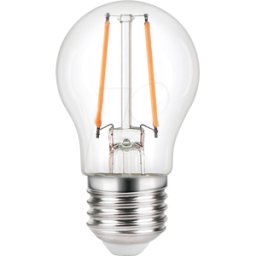 SCHIEFER LIGHTING SCHI LT277225027 - Lámpara LED E27, 2,5 W, 250 lm, 2700 K, filamento, atenua
