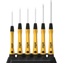 WIHA 43708 - Juego de destornilladores 277PK601 PicoFinish ESD