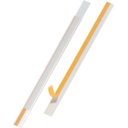 DURABLE 803919 - Rieles para escáner, 1000 x 40 mm, autoadhesivos, 25 piez