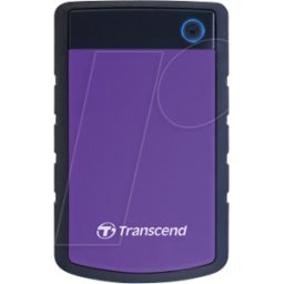 TS4TSJ25H3P - Transcend StoreJet H3, 4 TB, Anti-shock, lila