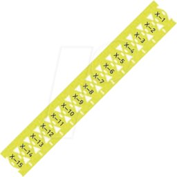 WAGO 211-835-002 - Marcador de mazo de cables, para impresora inteligente, 25x11mm,