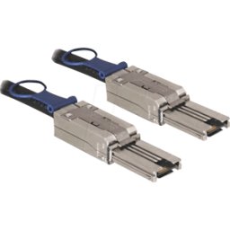 DELOCK 83061 - mini SAS 26pin para mini SAS 26pin (SFF 8088) 1m