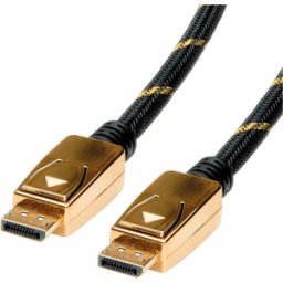 ROLINE GOLD ROLINE 11045922 - Cable DisplayPort, DP 1,4 macho, 8K@60 Hz, 3,0 m, oro