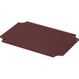 BOPLA BA 48802202 - Placa de montaje BoVersa, para BOV 120903, base de aluminio