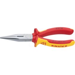 KNIPEX KN 25 06 160 - Alicate de punta redonda VDE, 160 mm