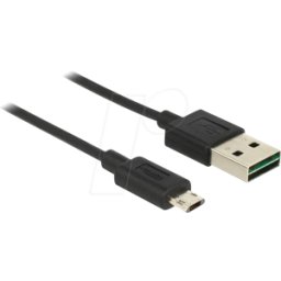 DELOCK 84804 - Cable EASY-USB 2.0 Type-A macho > EASY-USB 2.0 Type-Micro-B de 0