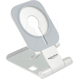 DELOCK 18426 - Soporte para smartphone ajustable para Magsafe de aluminio