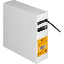 DELOCK 19963 - Caja de tubo termorretráctil, con adhesivo interno, 5 m x