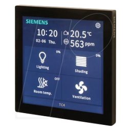 SIEMENS SIE UP 204/22 - Touch Control TC4, panel táctil de 4", negro