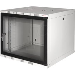 LOGILINK W06B54G - Caja de pared de 19", 6 U, profundidad 550 mm, gris