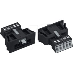 WAGO 890-715 - WINSTA® MINI plug, 5-pin