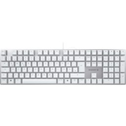 CHERRY G80-3950LHBDE-1 - Teclado, USB, MX2a Silent Red, de, blanco/plateado