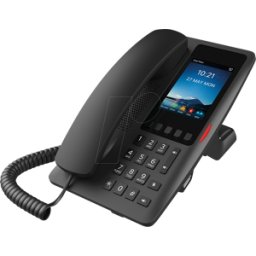 FANVIL H6W SW - Teléfono IP del hotel, negro