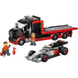 LEGO 60493 - Camión LEGO® City F1® con coche de carreras Audi F1®