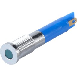 APEM APM Q6F1C B12E - Lámpara de señalización LED, azul, 12 V, 6
