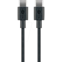 GOOBAY 66316 - Cable de sincronización y carga, USB-C™ -> USB-C