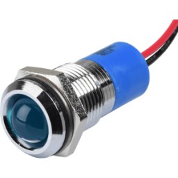 APEM APM Q14P3C B220E - Lámpara de señalización LED, azul, 220 V, 1