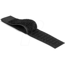 DELOCK 19098 - Soporte para cable con velcro, autoadhesivo, 110 x 20 mm, 10 uds
