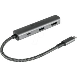 GOOD CONNECTIONS GC HUB-C002A - USB 3.0, concentrador de 3 puertos, 1XA, 1x HDMI, 1x PD 94 W, ca