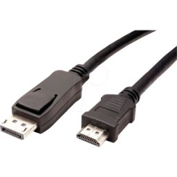 VALUE 11995784 - Cable DisplayPort 1.1, DP-HDMI, 1080p 60Hz, 10,0 m