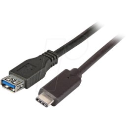 EFB-ELEKTRONIK EFB K5313SW.0,2 - Cable USB 3.0, conector C a conector hembra 0,2 m