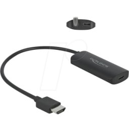 DELOCK 63251 - Adaptador HDMI-A macho a USB Type-C™ hembra (DP Alt Mode) 4K 60