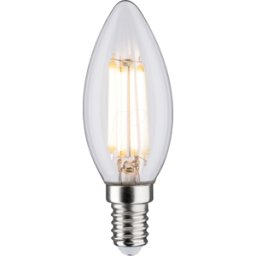PAULMANN PLM 28643 - Lámpara de filamento LED E14, 6,5 W, 806 lm, 2700 K..