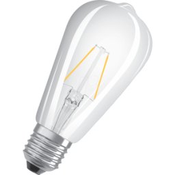 LEDVANCE GMBH OSR 075436763 - Lámpara LED STAR RETROFIT E27, 2,5 W, 250 lm, 2700 K, fil