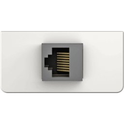KINDERMANN KKDC 7456-423 - diseño de conector click Cat6/6a sastre/adhesivo