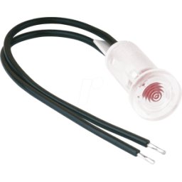 MENTOR MEN 2684.8121 - Lámpara de señalización LED, roja, 230 V, 1