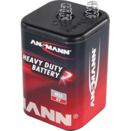 ANSMANN ANS 1500-0003 - Batería de zinc-carbono, 4R25, paquete de 1