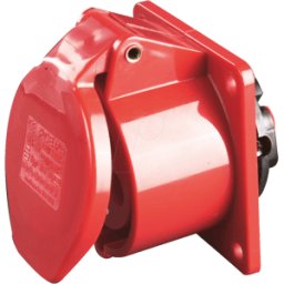 PC ELECTRIC CEE-DOSE ST3-16 - Caja de montaje CEE, 5 polos, 400V, 16a, roja