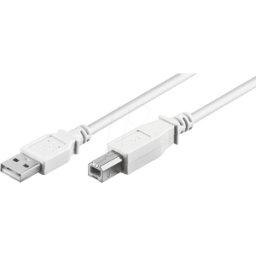 GOOBAY 96186 - Cable USB 2.0 de alta velocidad, conector a > conector B 1,0 m b
