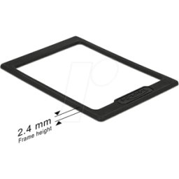 DELOCK 18216 - HDD y SSD: Bastidor de ampliación/espaciador 2,5 mm