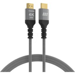 EFB-ELEKTRONIK EFB HDMI20-00005 - Cable HDMI de alta velocidad con Ethernet, 4K a 60 Hz, 18 Gbit/s