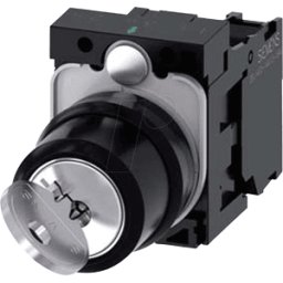 SIEMENS ACT 4BF11-1BA0 - Interruptor de llave, 1 NO, 2 posiciones de conmutación