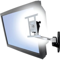 ERGOTRON ET 45-268-026 - Soporte de monitor, 1 pantalla, montaje en pared, giratorio