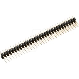 BKL 10120168 - Conector macho, 2 x 10 vías, chapado en oro, 2,54
