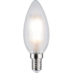 PAULMANN PLM 28727 - Lámpara de filamento LED E14, 5W, 470 lm, 4000 K, regulab