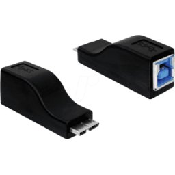 DELOCK 65216 - Conector USB 3.0 Micro B a conector USB 3.0 B.