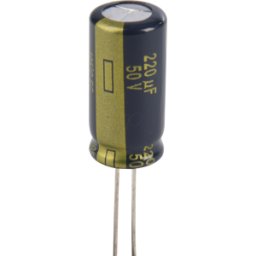 PANASONIC FC-A 220U 50B - Elko radial, 220PG, 50V, 105°C, low ESR, AEC-Q200