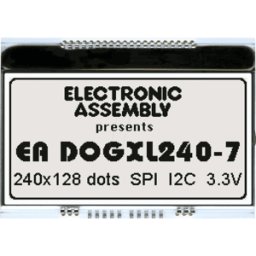 DISPLAY VISIONS EA DOGXL240N-7 - Módulo gráfico con pantalla RAM, 84 x 42,9 mm, 240 x 128 puntos,